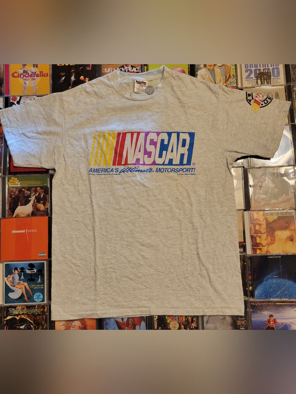90s Single Stitch Nascar Multicolor Logo Short Sleeve Tee